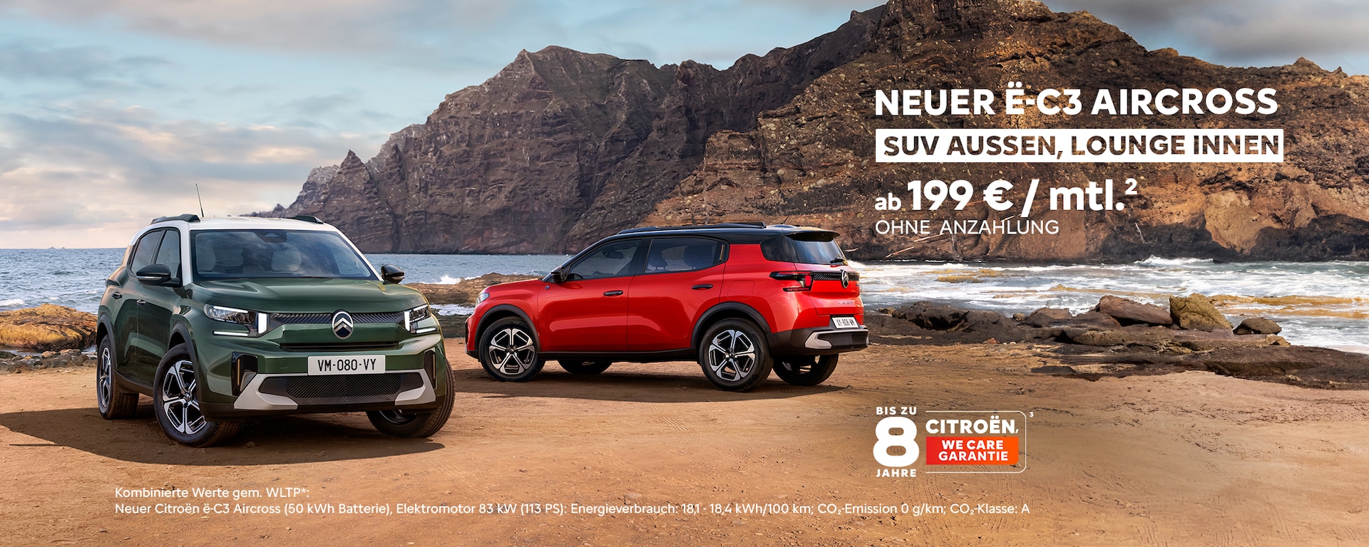Der neue Citroën ë C3 Aircross